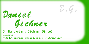 daniel gichner business card